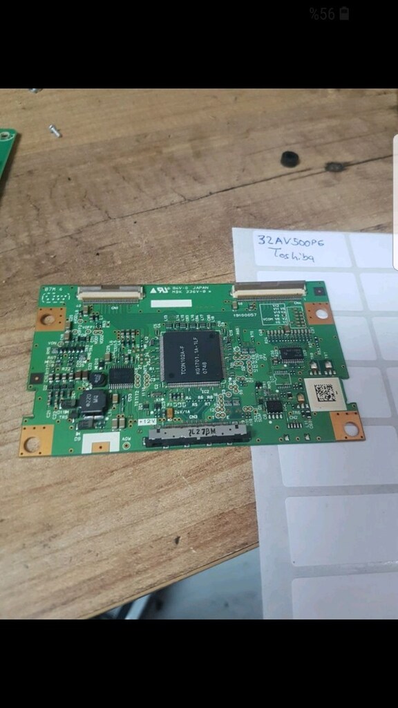 Toshiba 32AV500PG Tcon kart